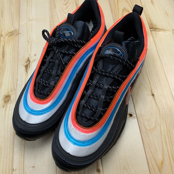 *SOLD* New Nike Air Max 97 OA GS Neon Seoul - Picture 2 of 8